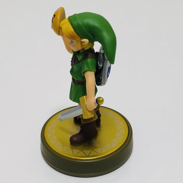 M5553 ●中古 美品 即決●amiibo リンク (ムジュラの仮面 こども 少年)アミーボ ゼルダの伝説● The Legend of Zelda / Link Majora's Mask_画像4