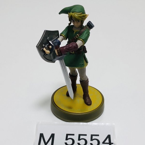 M5554 ●中古 美品 即決●amiibo リンク (アミーボ ゼルダの伝説トワイライトプリンセス) ●The Legend of Zelda Twilight Princess / Link_画像1