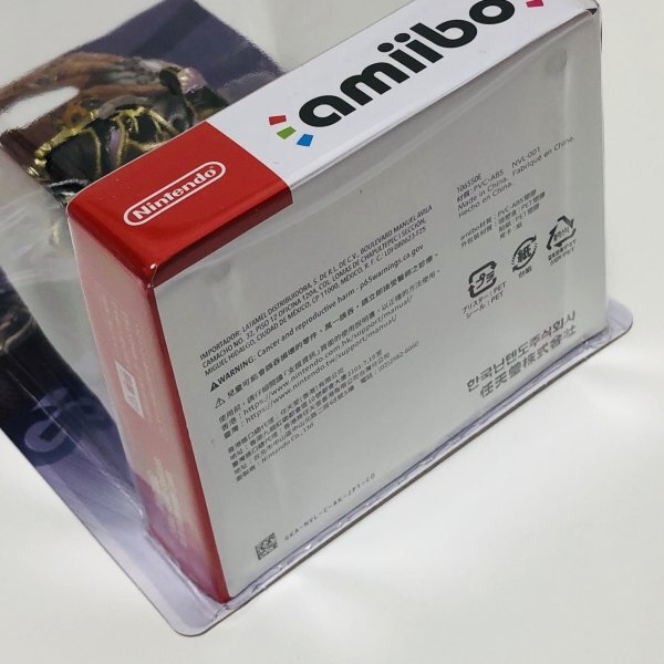 M5617 ●新品 未開封 即決●amiibo ガノンドロフ (アミーボ ゼルダの伝説 大乱闘スマッシュブラザーズ●Super Smash Bros Series Ganondorf_画像6