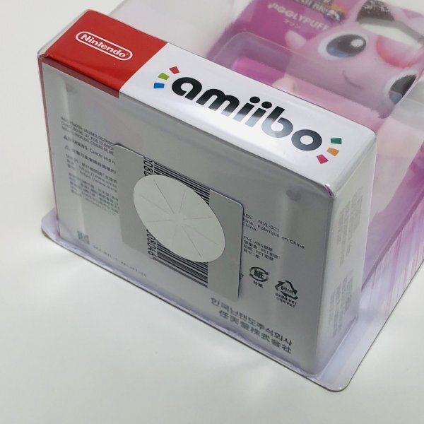 M5628 ●新品 未開封 即決●amiibo プリン (アミーボ 大乱闘スマッシュブラザーズ●POKEMON / Super Smash Bros Series / Jigglypuff_画像3