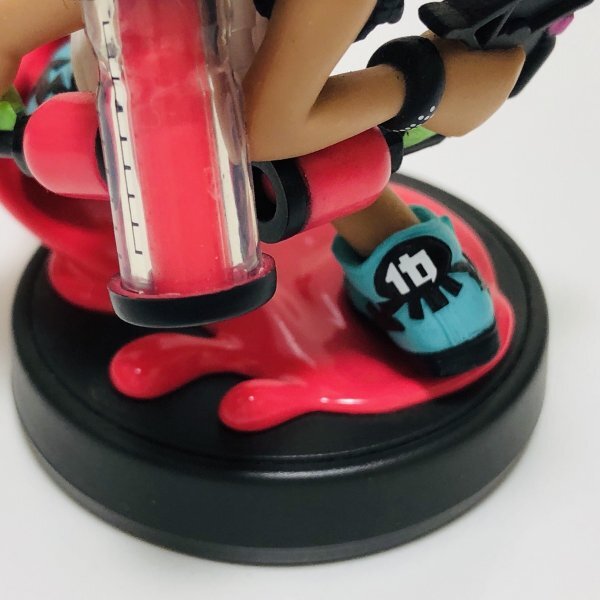 M5631 ●中古 美品 即決●amiibo ガール ネオンピンク (スプラトゥーン アミーボ イカガール) ●Splatoon / Inkling Girl - Neon Pink_画像9