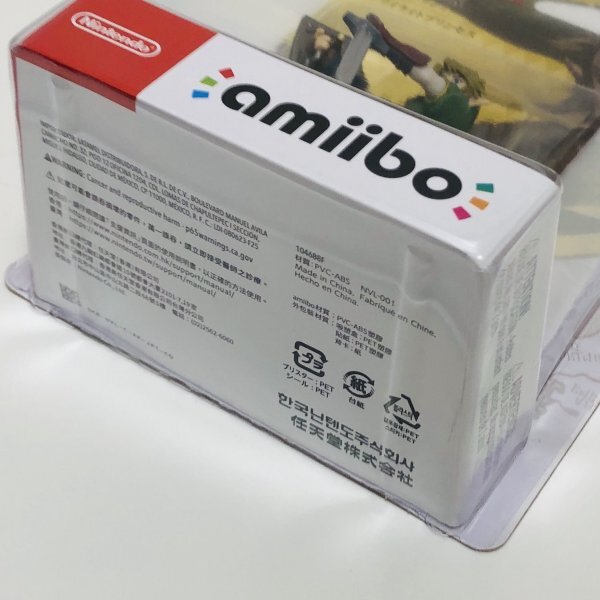 M5745 ●新品 ※箱凹みあり 未開封 即決●amiibo リンク (アミーボ ゼルダの伝説トワイライトプリンセス)_画像3