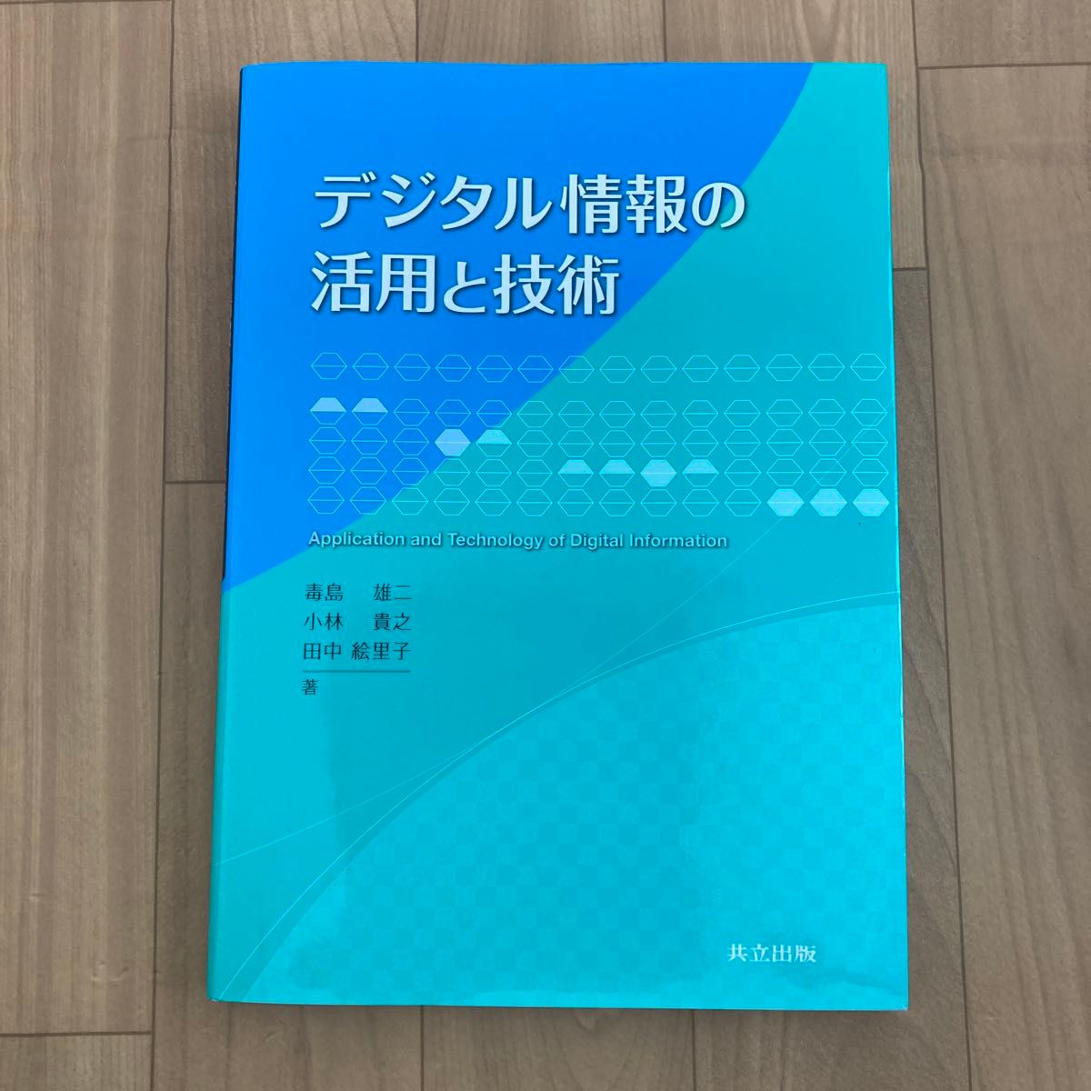 デジタル情報の活用と技術 毒島雄二／著　小林貴之／著　田中絵里子／著