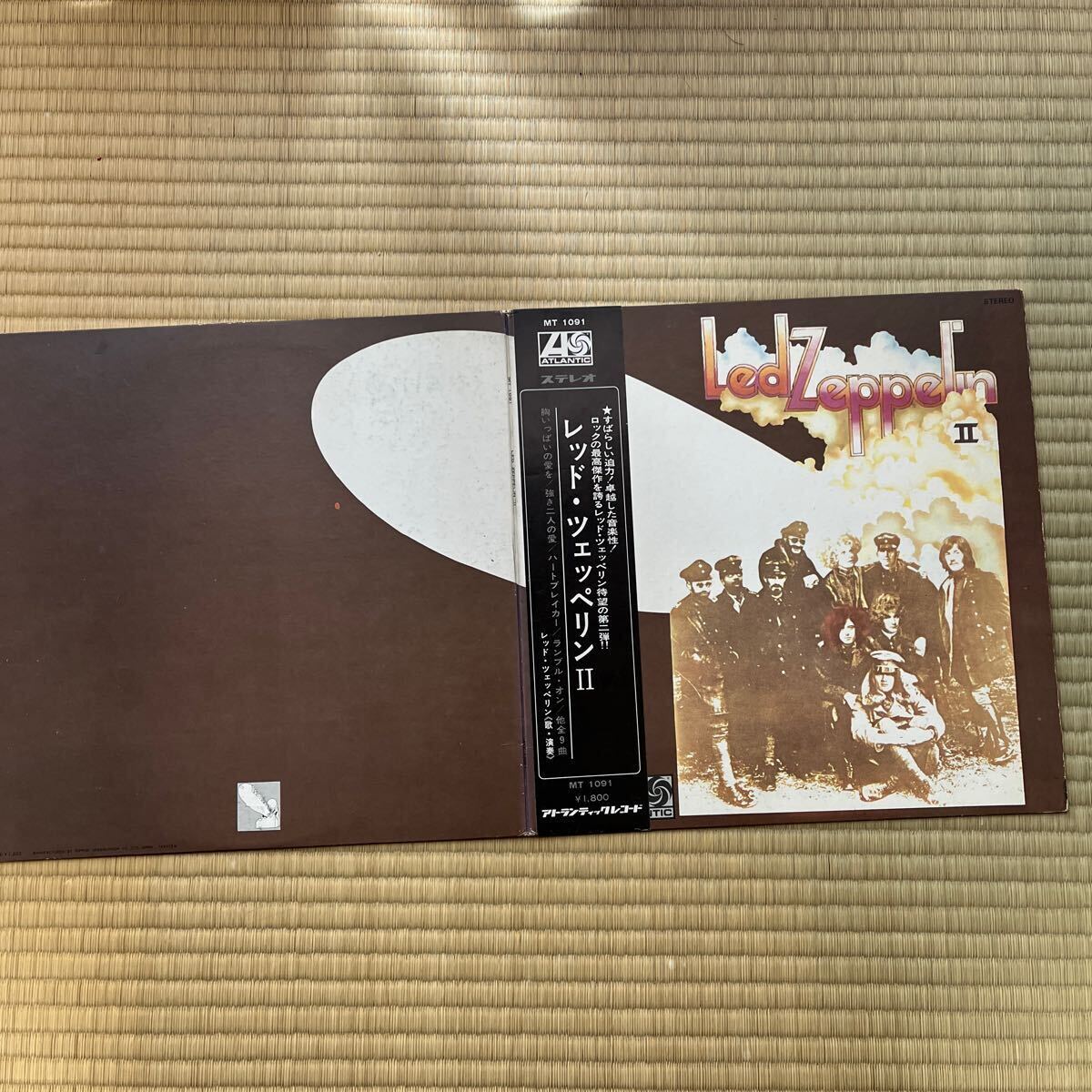 LP Led ZeppelinⅡ レッド・ツェッペリンⅡ 帯付の画像3