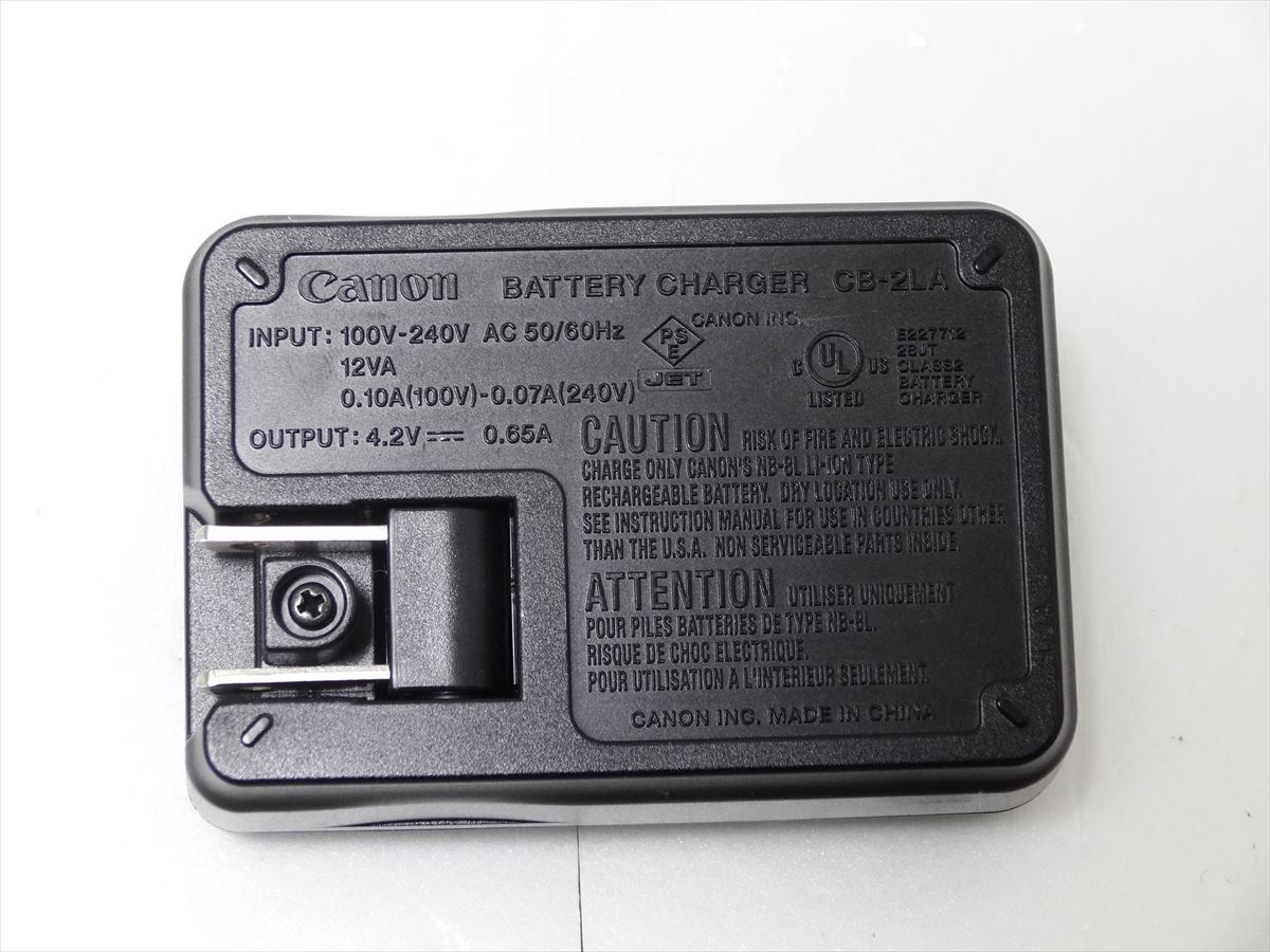 Canon CB-2LA original battery charger Canon NB-8L for postage 140 jpy t1a