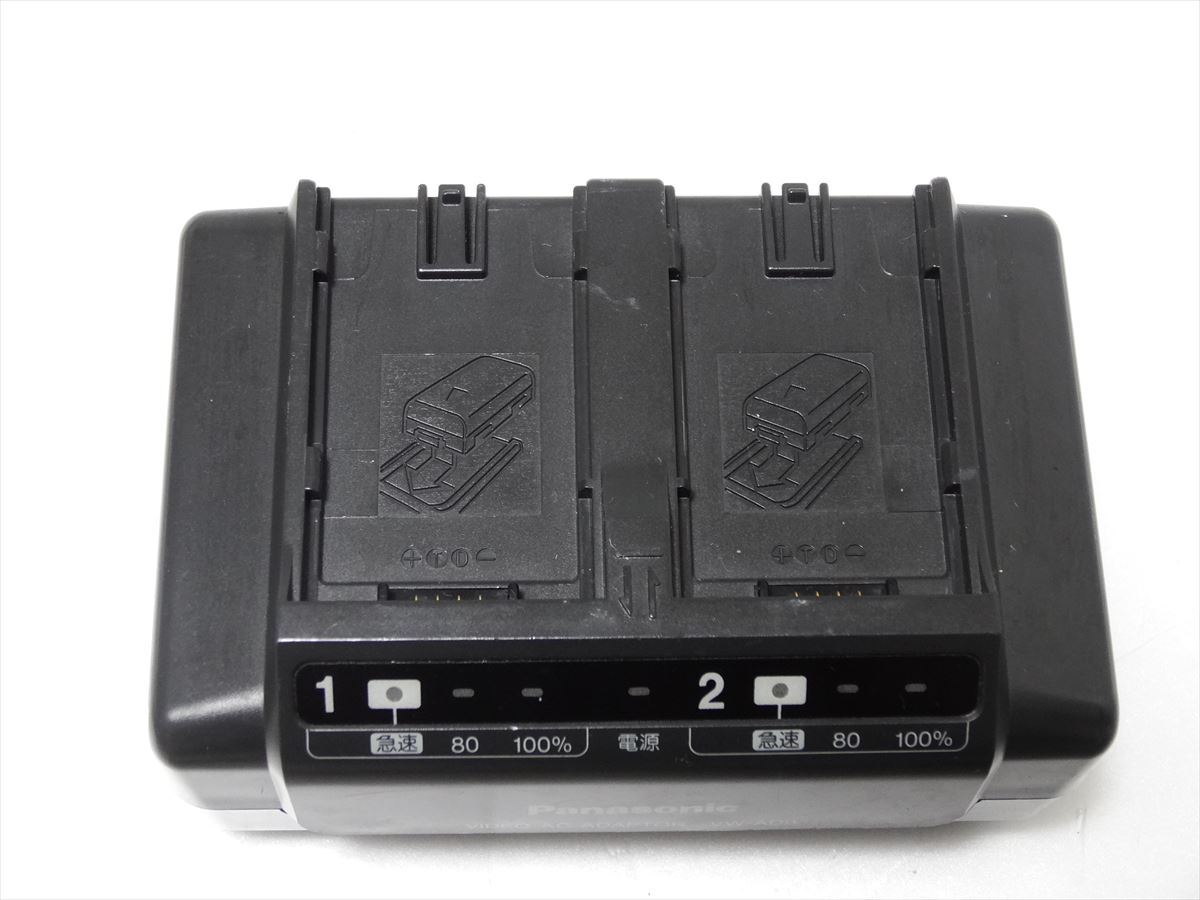 Panasonic VW-AD9 純正 バッテリー充電器 パナソニック ビデオカメラ用 バッテリーチャージャー 送料510円  90235の画像1