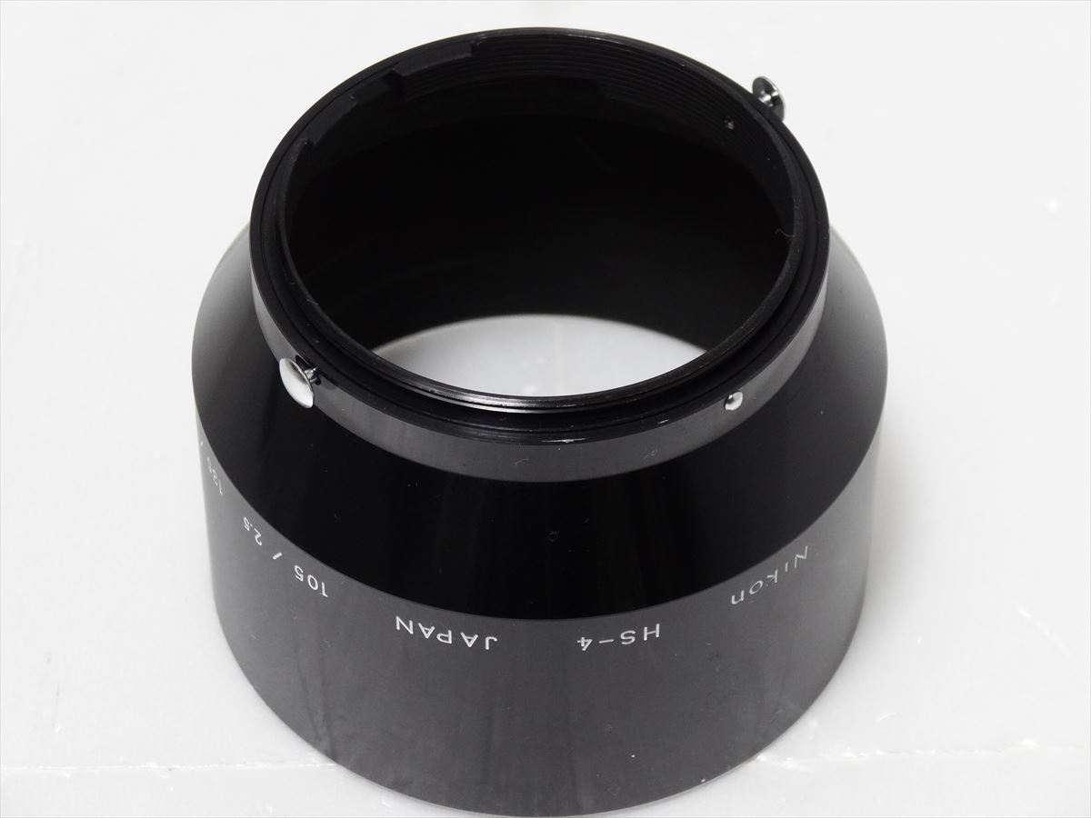 美品　Nikon HS-4 純正 レンズフード ニコン 105mm F2.5 / 105mm F4 / 135mm F3.5 用送料220円　526_画像5