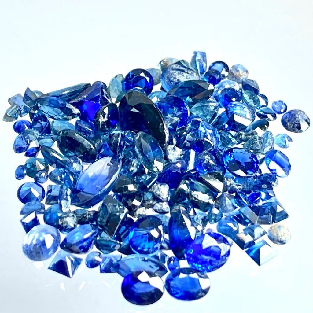 [ natural sapphire . summarize ] A 20ct unset jewel gem ko Random corundum jewelry jewelry sapphire. sphere DD5 ③