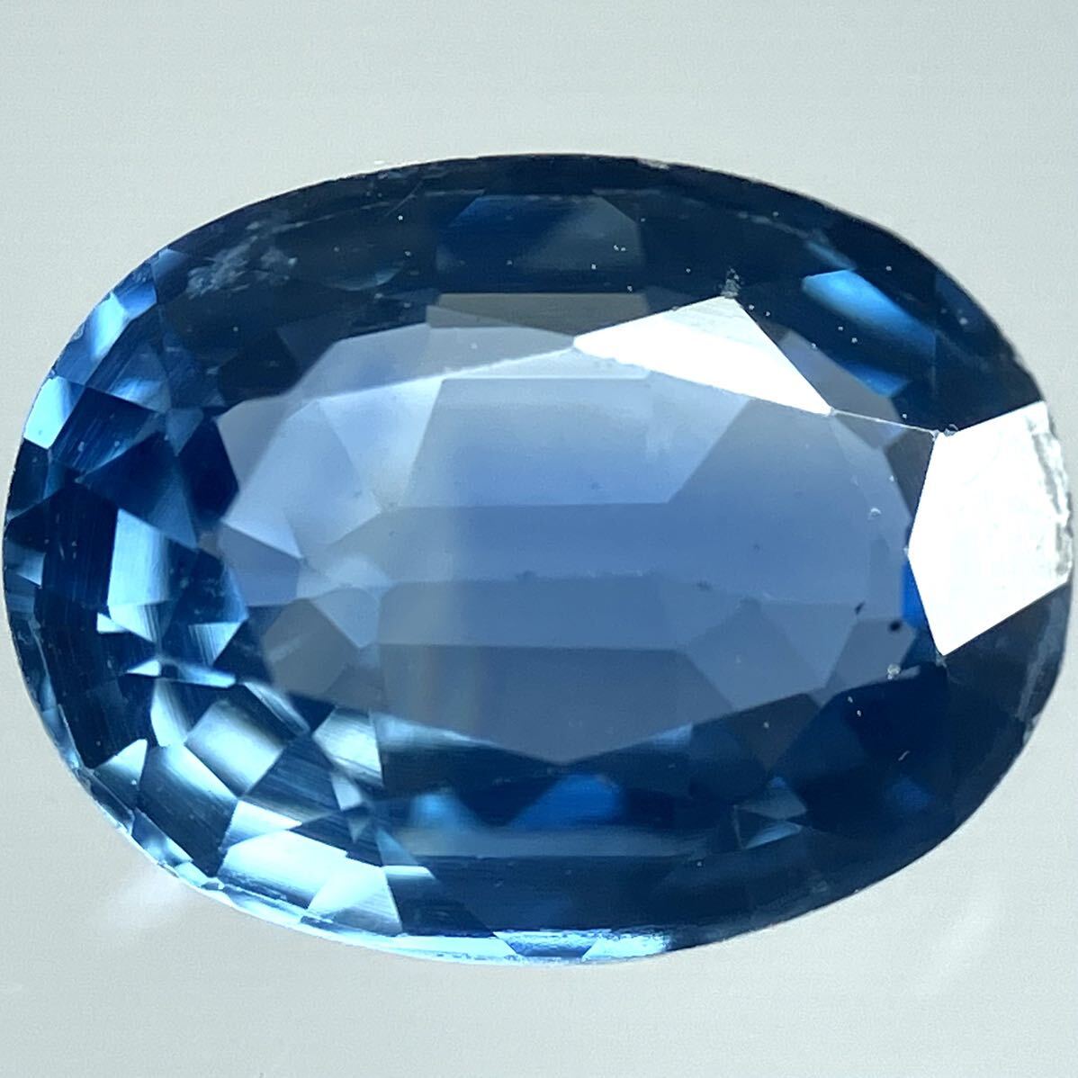 1.5ctUP!![ natural sapphire 1.555ct]A approximately 7.7×6.0mm loose unset jewel sapphireko Random corundum gem jewelry BJ1/BJ1teDG0