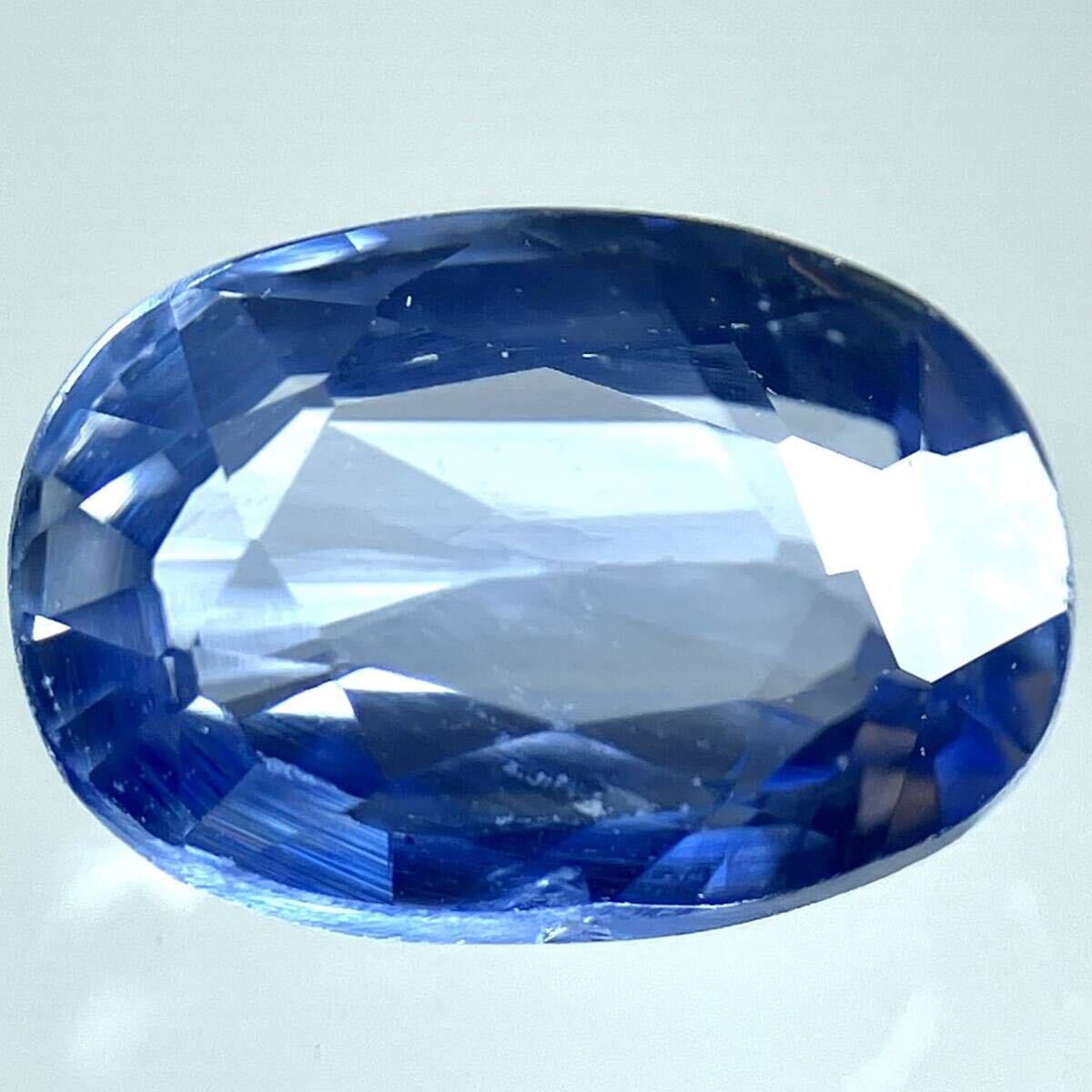 1.6ctUP!![ natural sapphire 1.655ct]A approximately 8.0×5.6mm loose unset jewel sapphireko Random corundum gem jewelry BJ1/BJ1teEA0