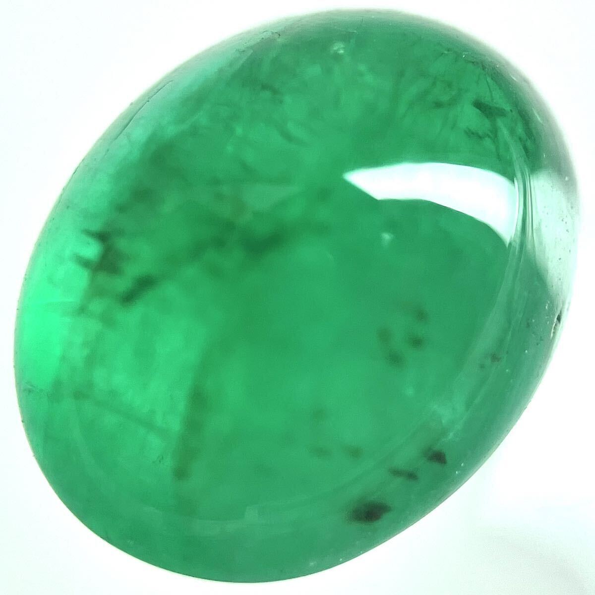 2.8ctUP!!［天然エメラルド2.819ct］A 約10.0×7.7mm ルース 裸石 ベリル beryl emerald 宝石 ジュエリー EA5/EA5 テEC0_画像1