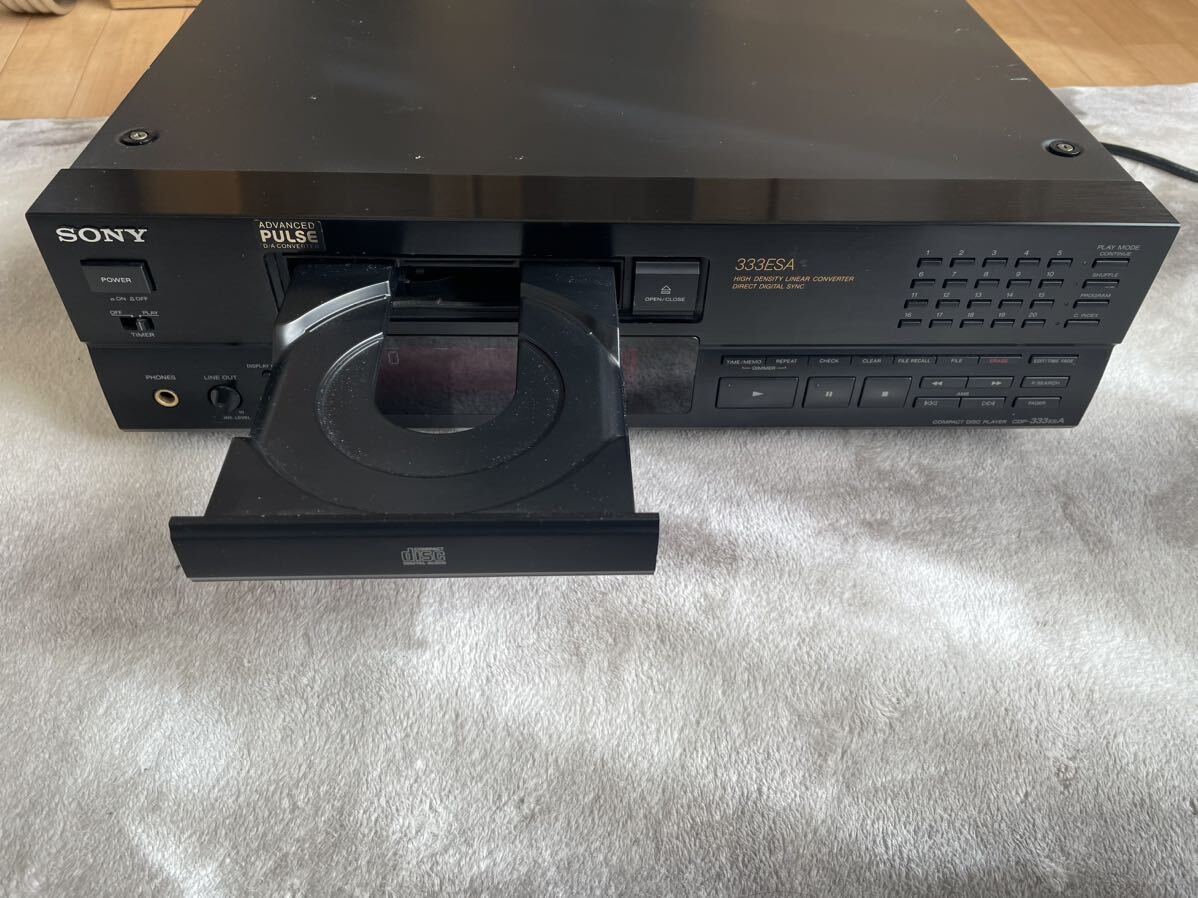 SONY コンパクトディスクプレーヤー CDP-333ESA 中古品の画像4