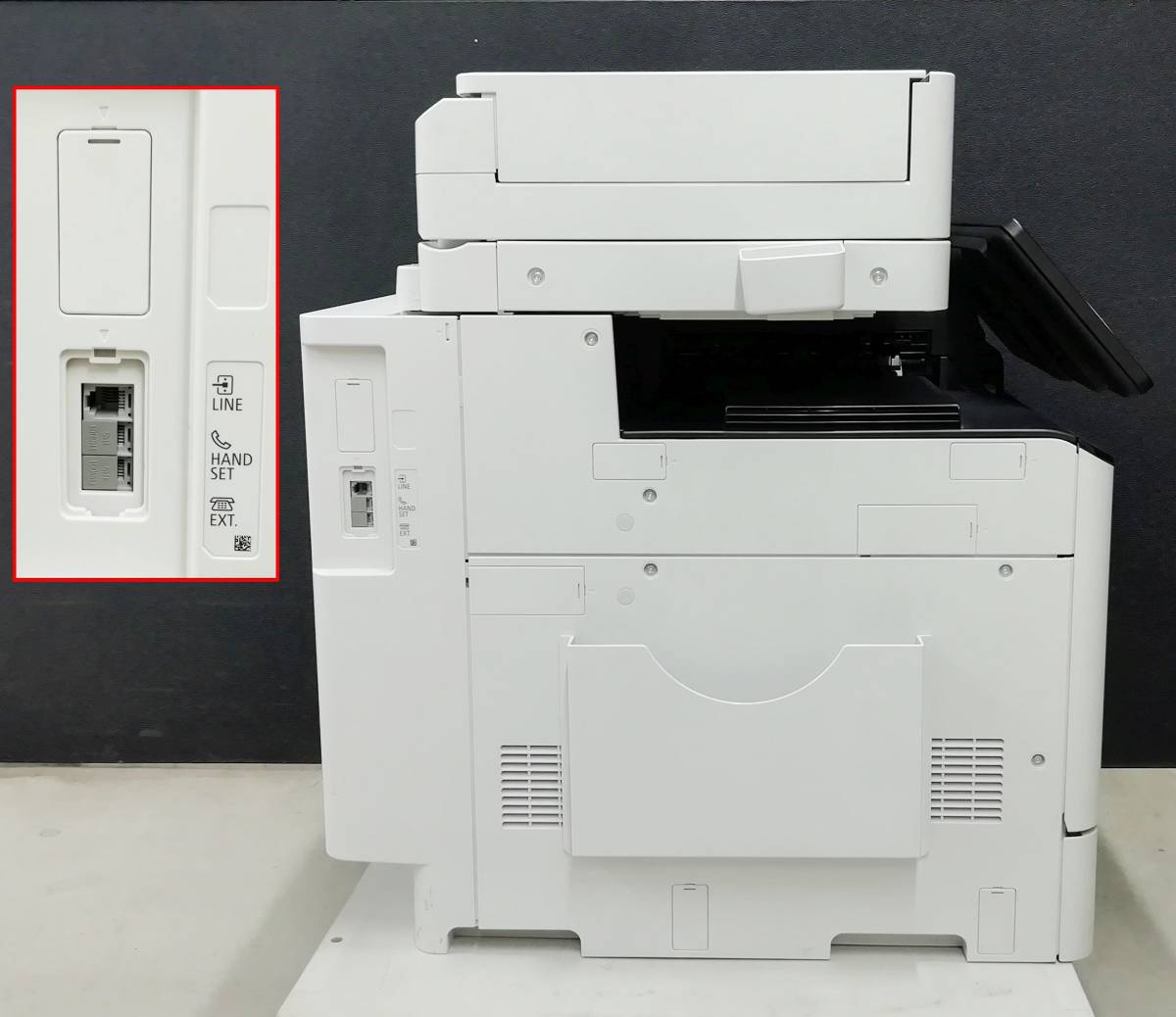 Canon/キヤノン A4 カラー 複合機 imageRUNNER　ADVANCE C356FⅡ 中古トナー付 コピー/スキャナ/プリンタ ADF有 西濃運輸発送【H24020508】