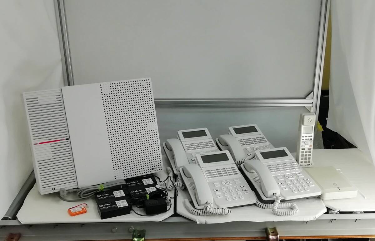 NTT αN1 N1S-ME-(1) A1-(24)STEL-(2)(W) x4 pcs. set . equipment telephone machine business phone NXSM-4BRU-(2) same day shipping one week returned goods guarantee [H24031115]
