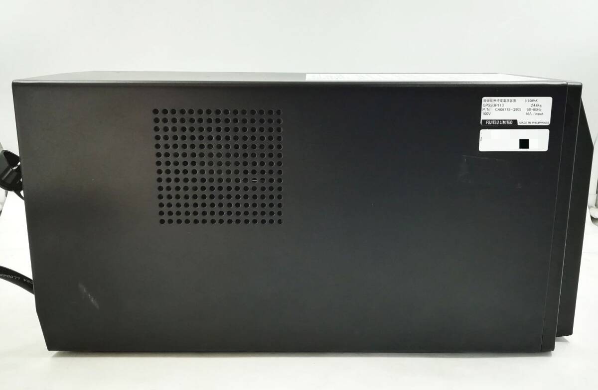 ▼■【急な停電にも対応可能！】【新品互換バッテリー交換済み】FUJITSU Smart-UPS1500 FJ1500J UPS 無停電電源装置 【H23030146】_画像5