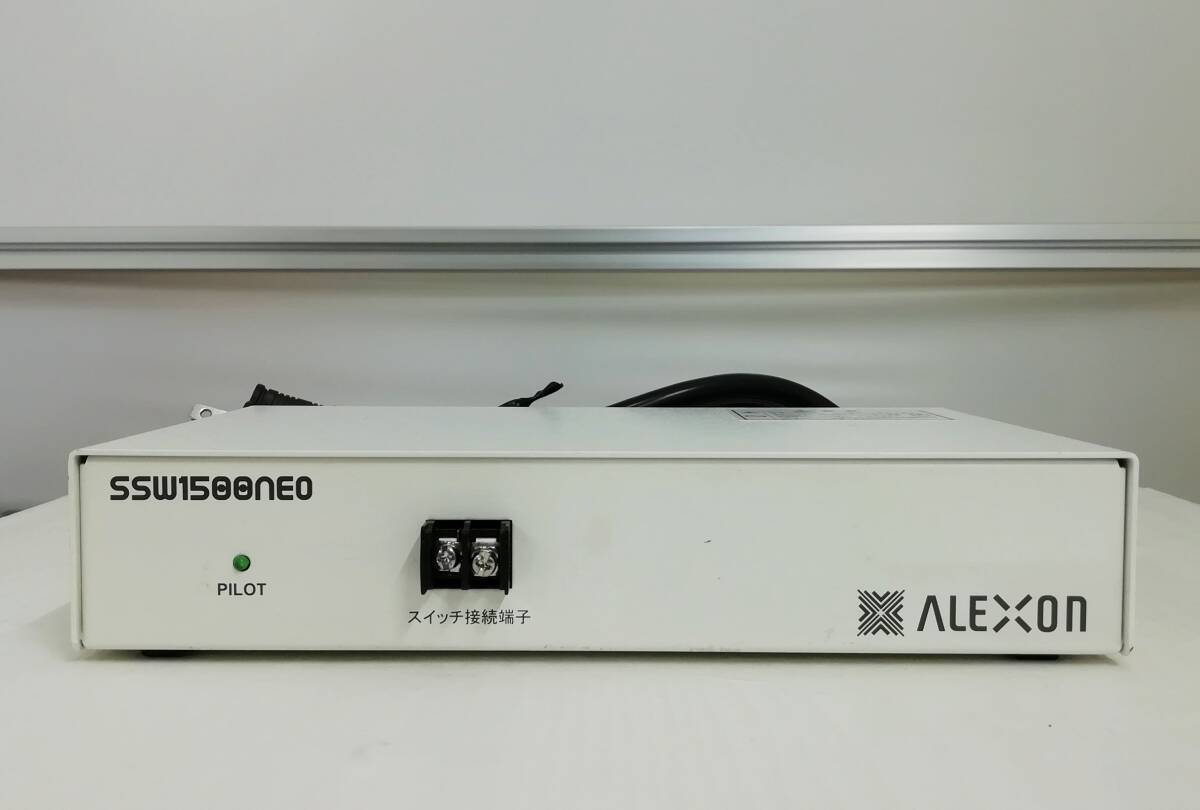 ■アレクソン ALEXON 耐雷サージ付き電源起動制御装置 SSW1500neo ビジネスフォン 通電確認済 即日発送 返品保証付【H24032505】の画像3