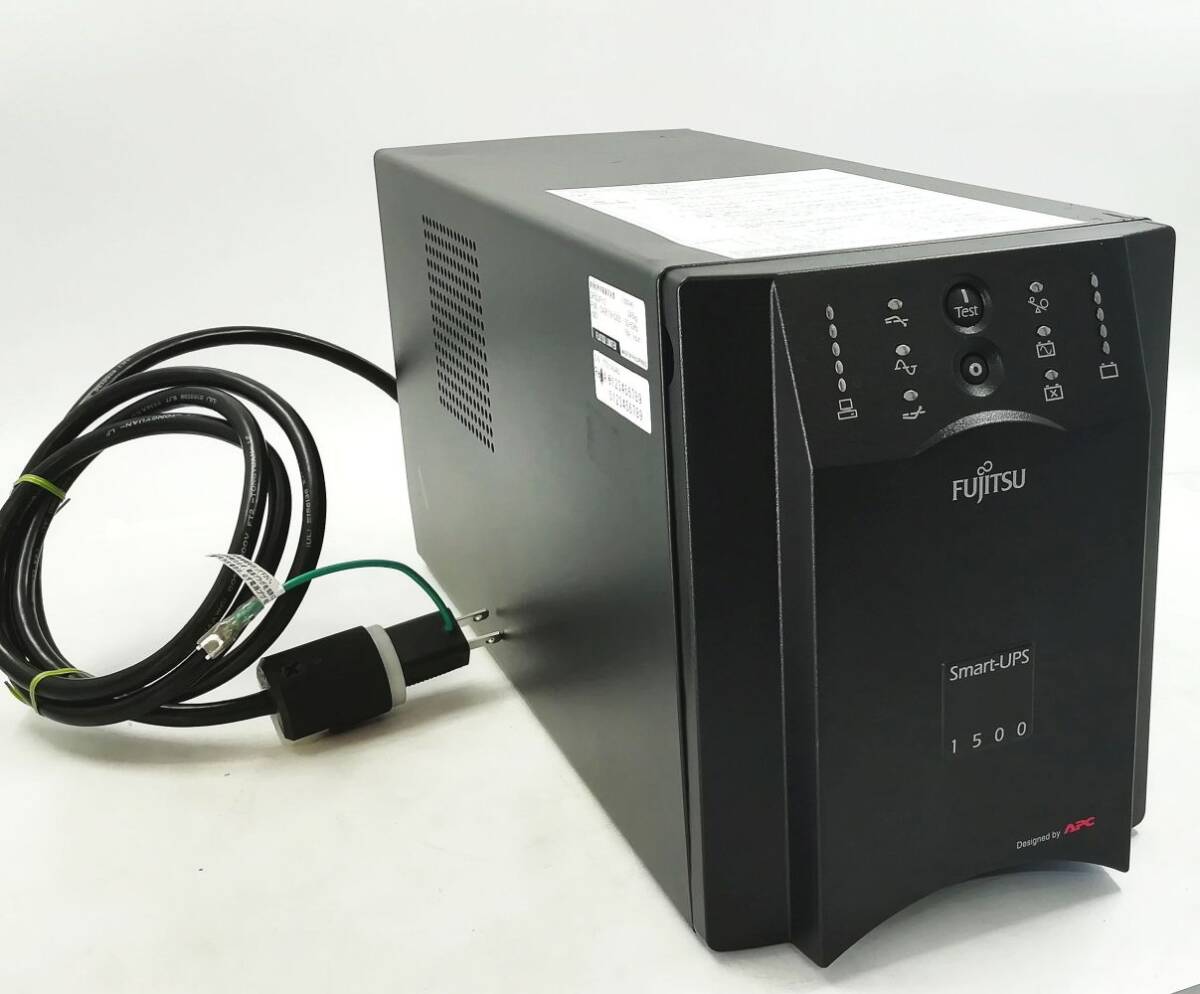 ▼■【急な停電にも対応可能！】【新品互換バッテリー交換済み】FUJITSU Smart-UPS1500 FJ1500J UPS 無停電電源装置 【H23030146】_画像1