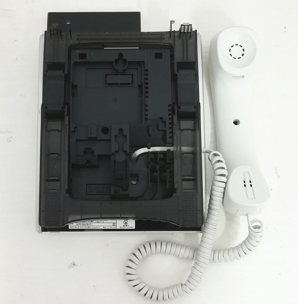 NEC DT400シリーズ UNIVERGE 32ボタン標準電話機 DTZ-32DLK-2D(WH)ｘ10台セット 通電確認のみ 即日発送 ジャンク【H24010414】_画像7