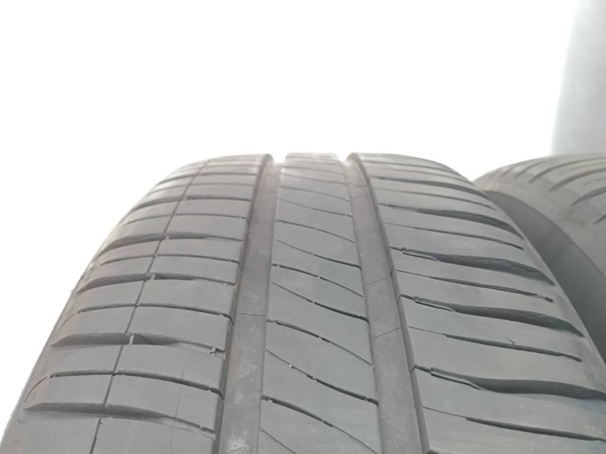 ★7.5-8.5分山★20年製★ ミシュランENERGY SAVER4 175/60R16 社外ホイール 16×6J +45 4H-100 4本セット アクア・フィット等 E433の画像10