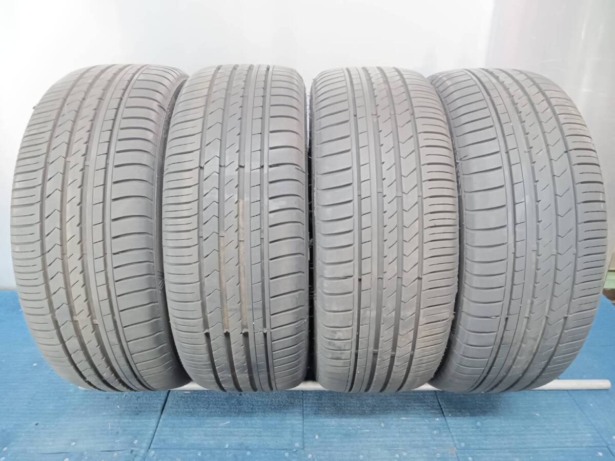 ★8-8.5分山★23年製★ WINRUN R330 245/40R19 Voltec EURO MESH 19×8J +38 5H-114.3 4本セット アルファード・ヴェルファイア等 E556の画像2