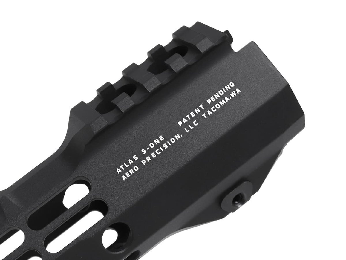 IRO-2202G　IRON AIRSOFT APタイル S-ONE M-LOK レールハンドガード 7.3インチ for PTW/WE GBB M4_画像6