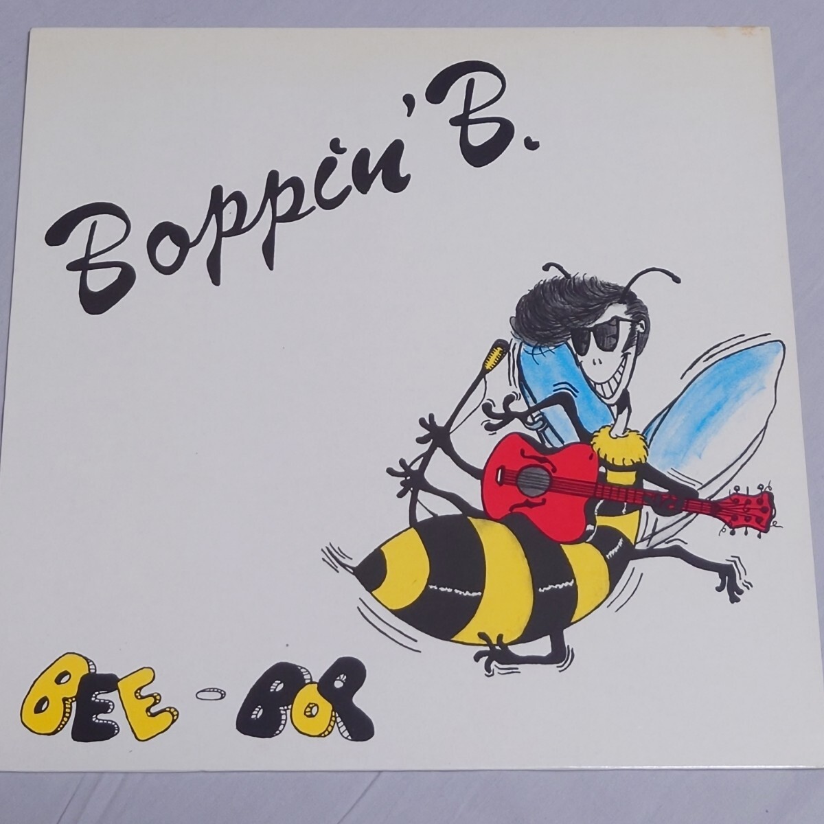 名盤！BOPPIN' B / bee bop/LP//ロカビリーサイコビリーネオロカパンクロックンロール_画像1