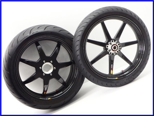 * {W4} superior article!1098/1198/M1200S Magical Racing BST MAMBA 7 TEK carbon wheel rom and rear (before and after) set!MULTISTRADA 1200S/1260S