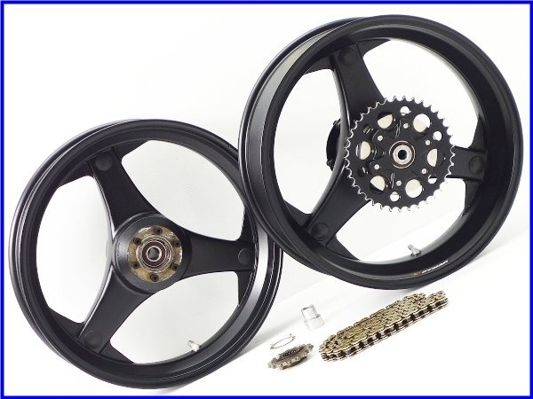 * {W3} superior article!1994 year 900SS DYMAG Magne sium wheel rom and rear (before and after) set!400SS/900SL!