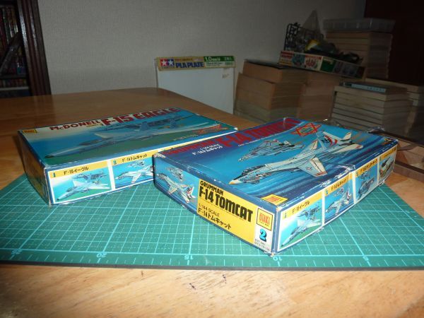 まとめて2点セット☆1/144 F-15 イーグル・F-14 トムキャット オオタキ_画像2