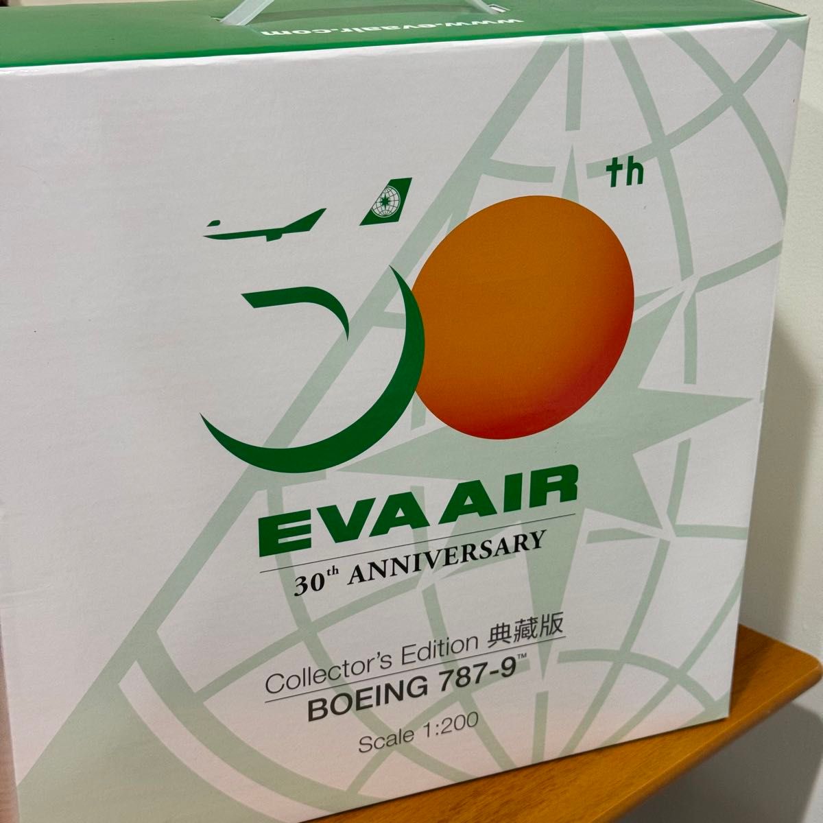 台湾 エバー航空 Eva Air 30周年限定 ボーイング787-9 1:200
