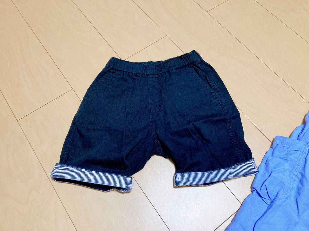 120センチ　ハーフパンツ 男の子 パンツ キッズ　ムージョンジョン　半ズボン　短パン