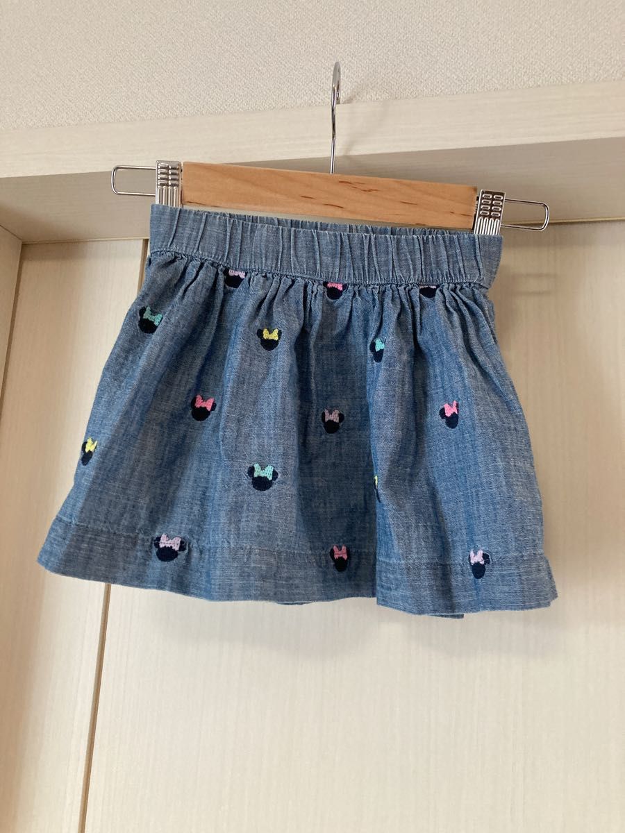 baby gap 95センチ　 スカート　ディズニー　ミニー　ミッキー