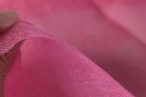 ♪インポート特集◆リネンソフトガーゼ ピンク 巾：120cm♪4m[9505]の画像5