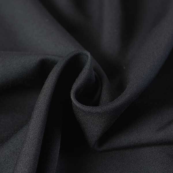 ♪ウールドビードスキン 黒 巾：155cm♪4m[9383]の画像1