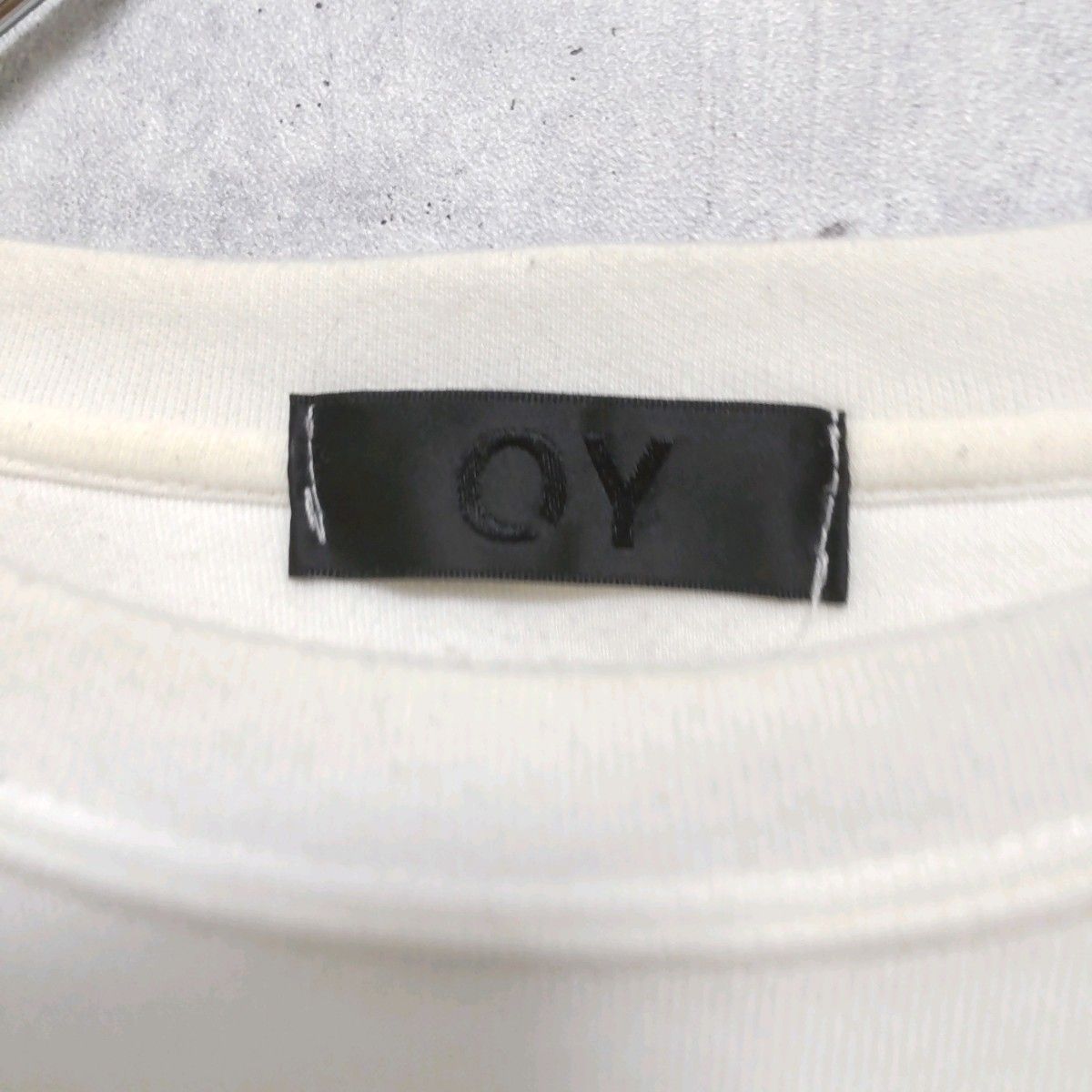 OY オーワイ 長袖Tシャツ OY disparition リング付き