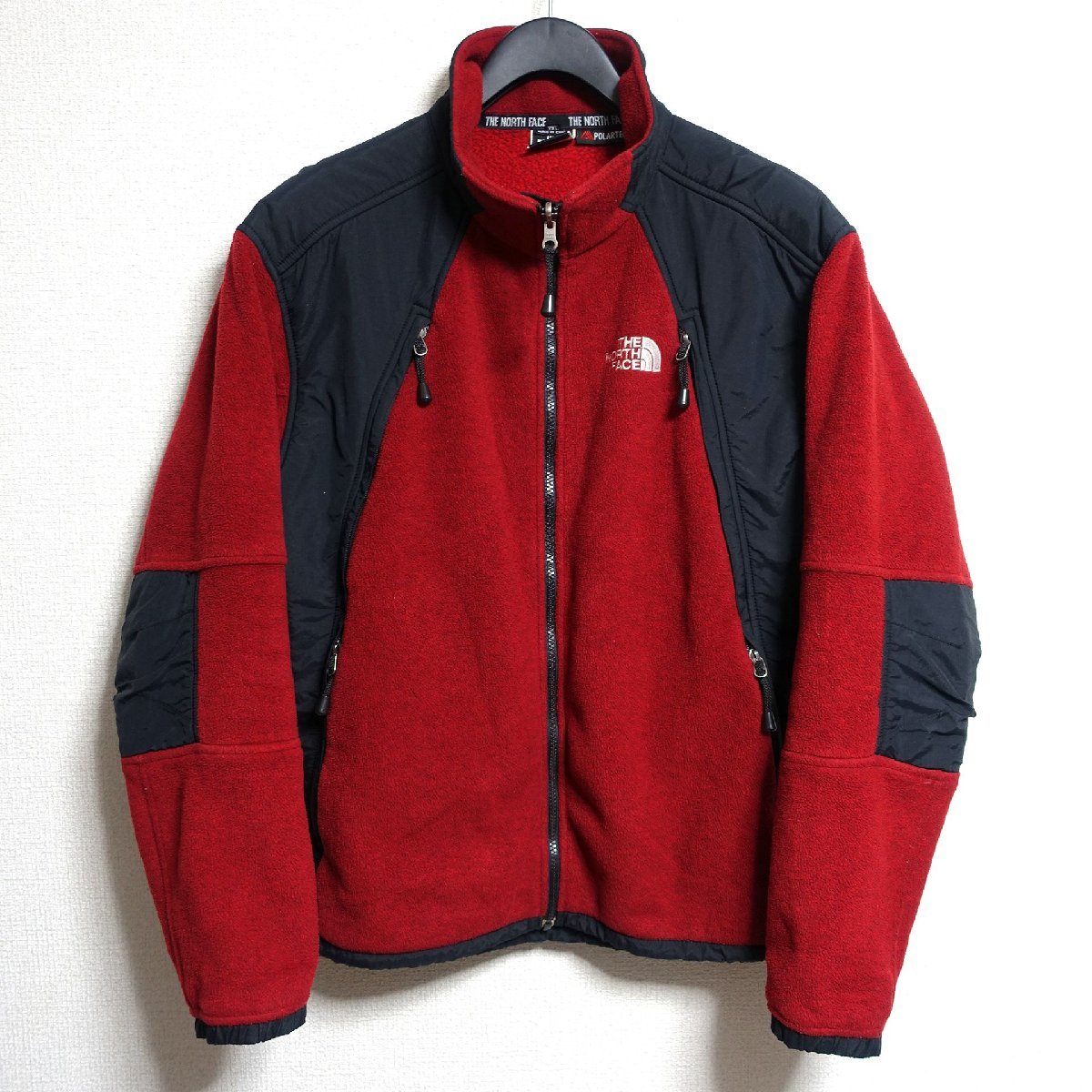 THE NORTH FACE ノースフェイス フリース ジャケット メンズ XXLサイズ 正規品 レッド A4758_画像1