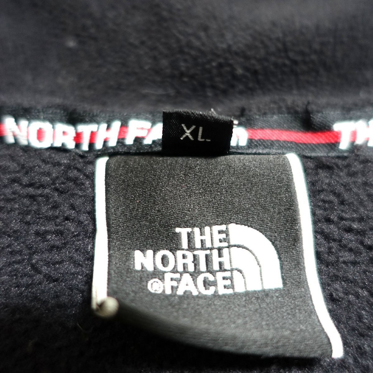 THE NORTH FACE ノースフェイス フリース ジャケット メンズ XLサイズ 正規品 ブラック A4813_画像5