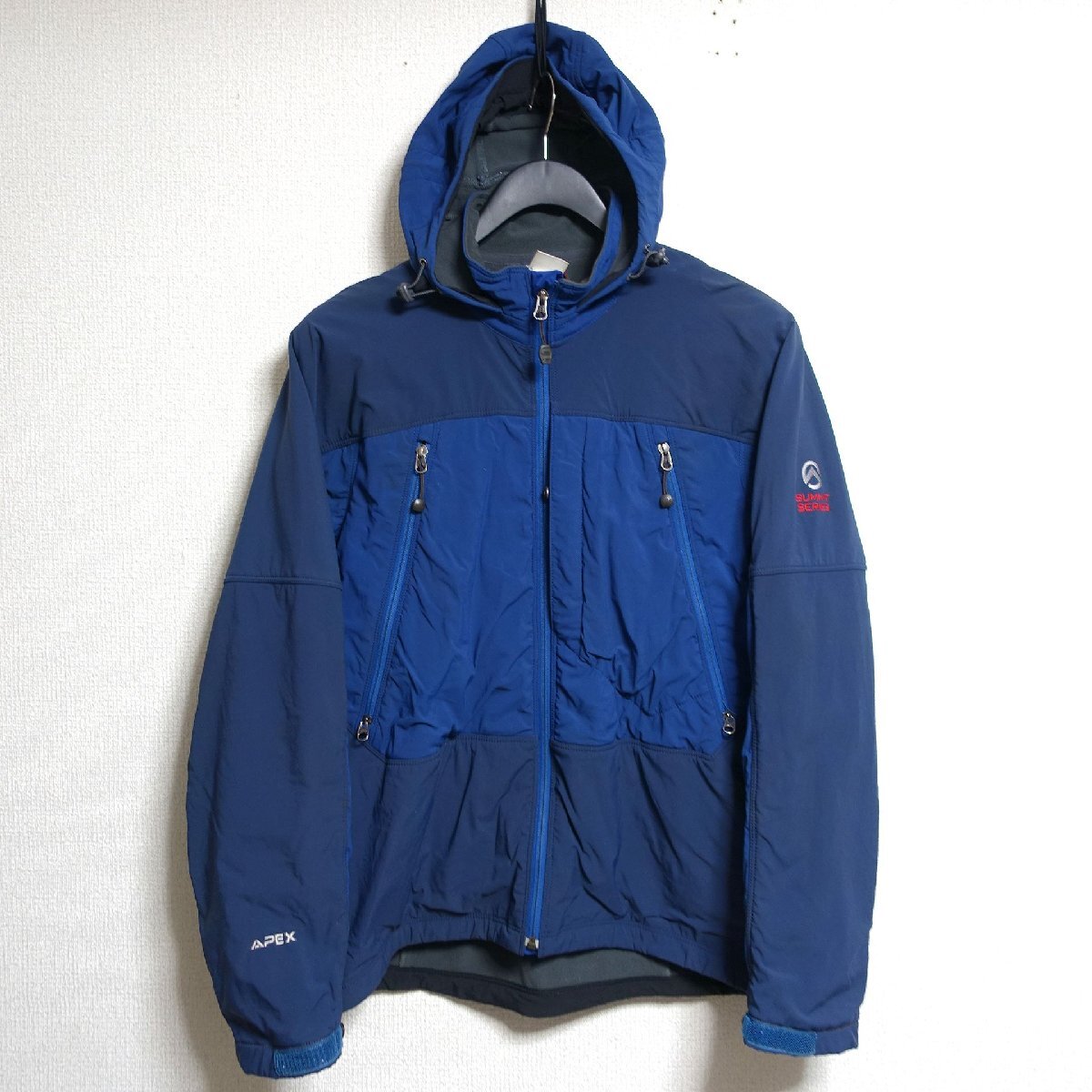 THE NORTH FACE ノースフェイス サミットシリーズ マウンテンパーカー メンズ Sサイズ 正規品 ブルー A4833_画像1