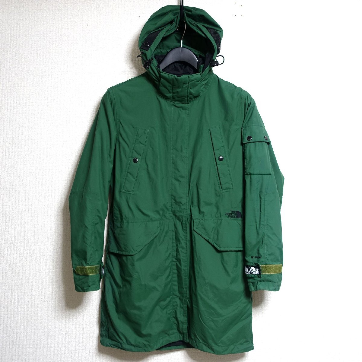 THE NORTH FACE ノースフェイス ハイベント マウンテンパーカー レディース Mサイズ 正規品 グリーン A4899_画像1