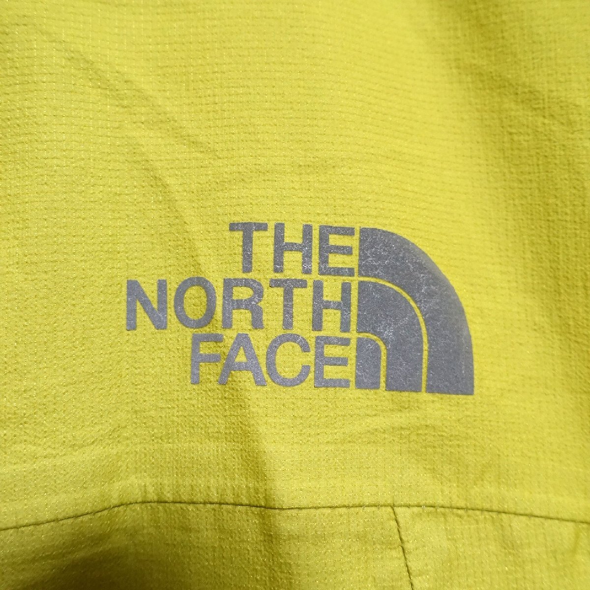 THE NORTH FACE ノースフェイス フライトシリーズ ハイベント マウンテンパーカー メンズ Mサイズ 正規品 イエロー A4902_画像4