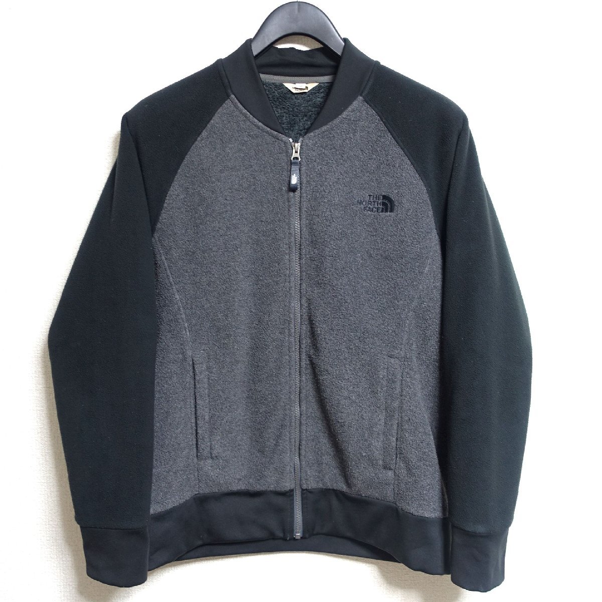 THE NORTH FACE ノースフェイス フリース ジャケット メンズ Lサイズ 正規品 グレー A4913_画像1