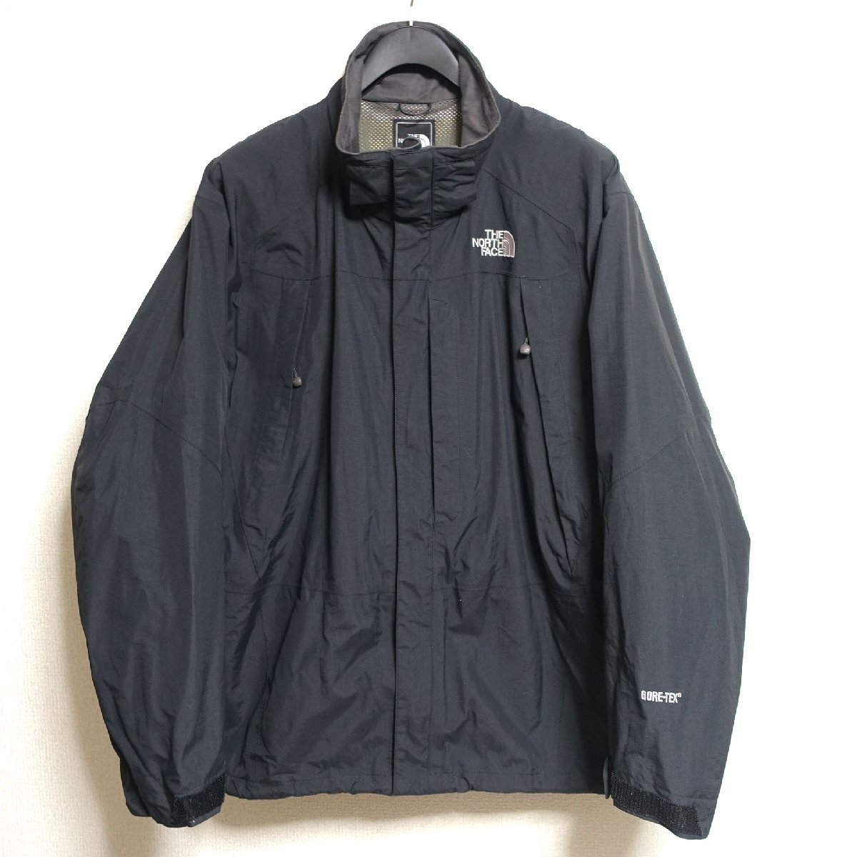 THE NORTH FACE ノースフェイス ゴアテックス GORE-TEX マウンテンジャケット メンズ XLサイズ 正規品 ブラック A4962の画像1