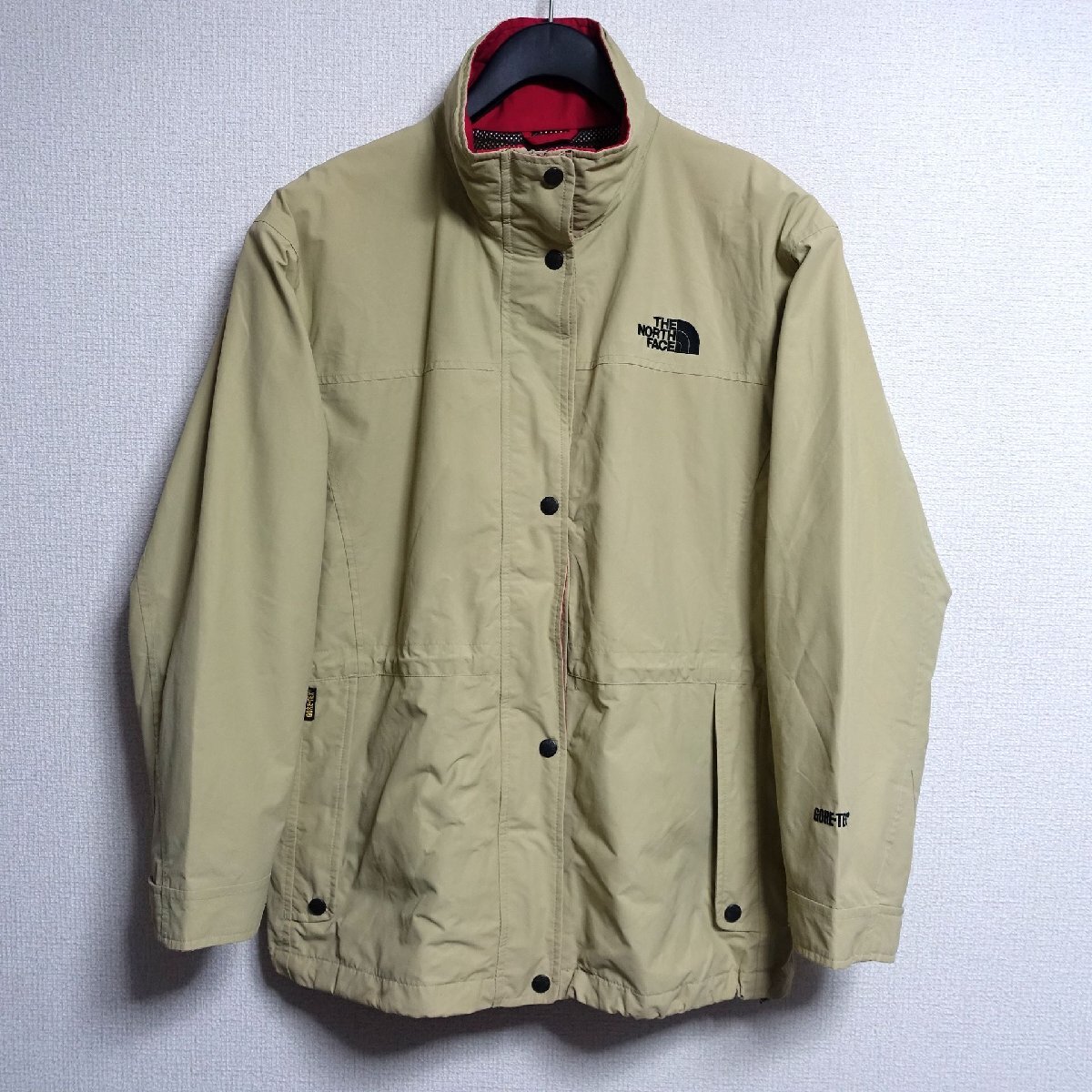 THE NORTH FACE ノースフェイス ゴアテックス GORE-TEX マウンテンジャケット メンズ Lサイズ 正規品 ベージュ A4965の画像1