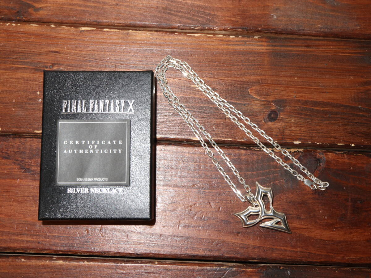 SQUARE ENIX FF10 ティーダ ネックレス シルバー925 SQUARE ENIX FF10 ティーダ ネックレス シルバー925