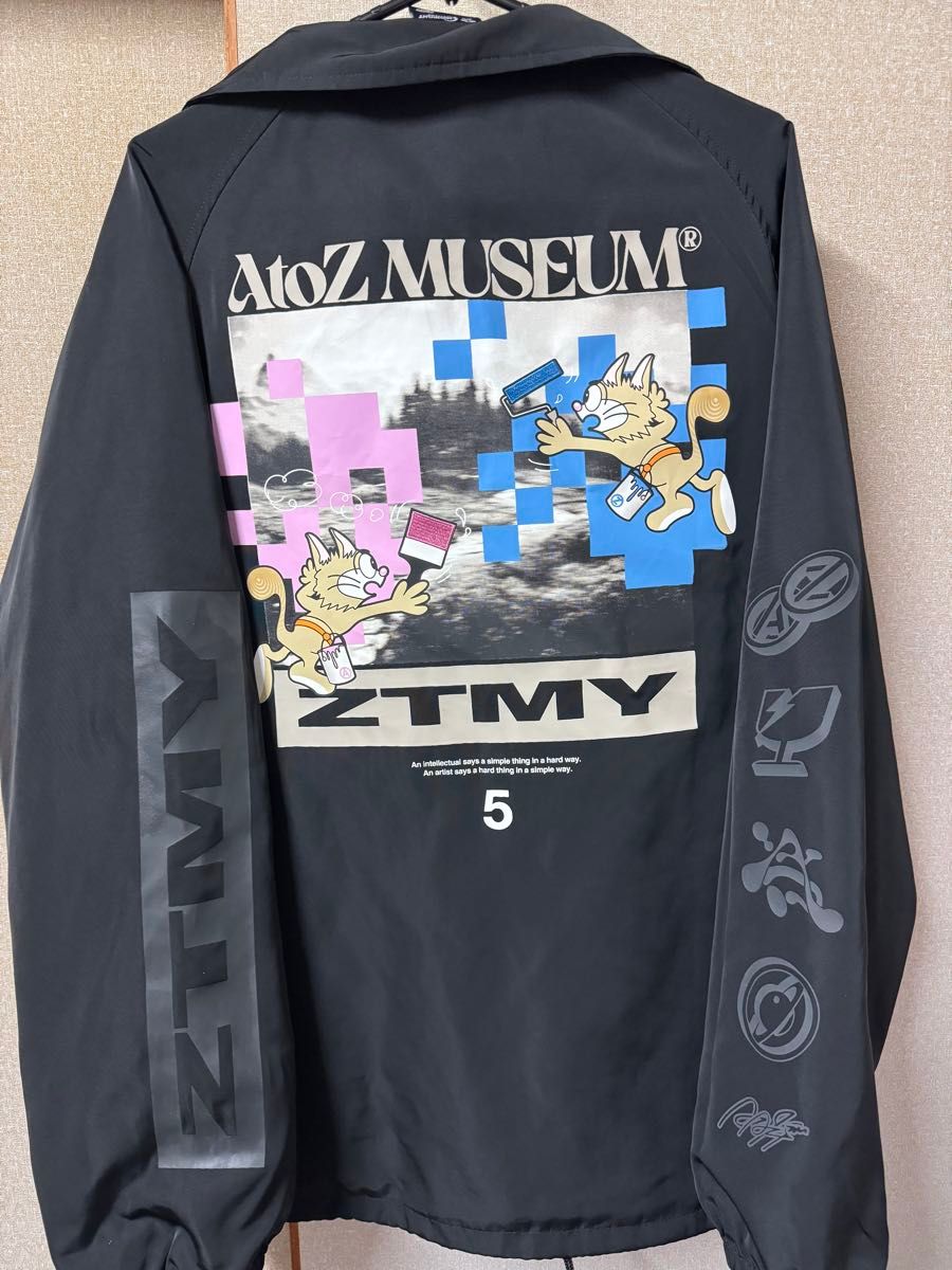 ずっと真夜中でいいのに A2Z ZTMY 5th PAINT コーチジャケット ずっと真夜中でいいのに A2Z ZTMY 5th PAINT コーチジャケット