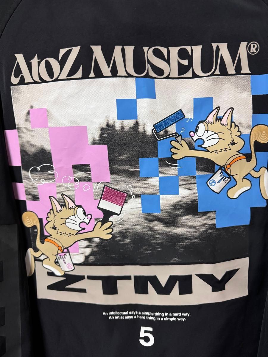 ずっと真夜中でいいのに A2Z ZTMY 5th PAINT コーチジャケット ずっと真夜中でいいのに A2Z ZTMY 5th PAINT コーチジャケット