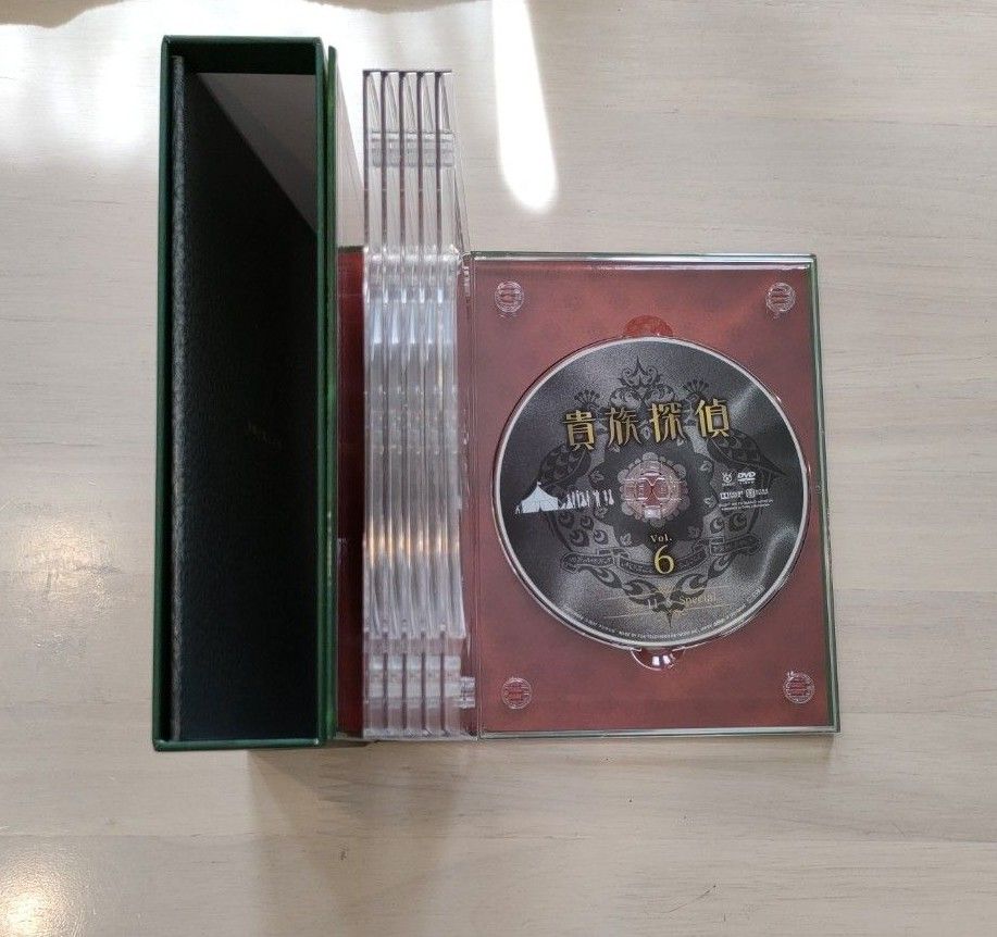 貴族探偵DVD全6枚ブックレット付＋マスキングテープ2種セット