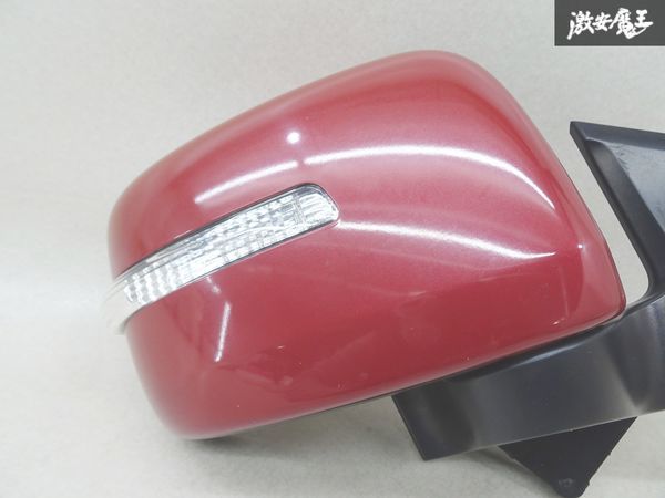 [ actual work remove ] Suzuki original MH34S MH44S Wagon R stingray door mirror right right side turn signal 8P ZLB Phoenix red pearl shelves 13-1