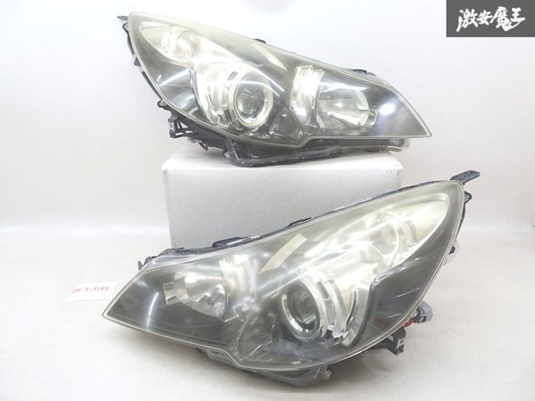 【HID点灯OK 】 スバル 純正 BM9 BR9 レガシィ 前期 HID ヘッドライト ヘッドランプ 左右セット KOITO 100-20064 即納 棚16-3_画像1