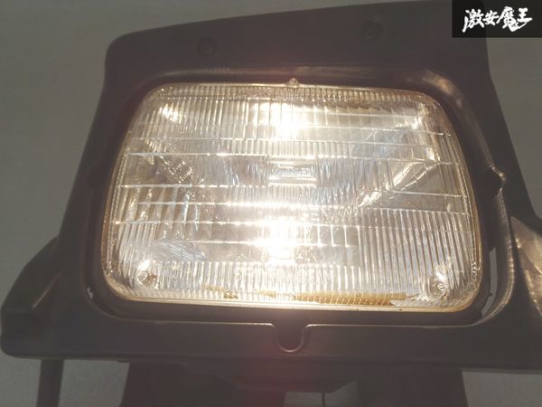 [ лампа-фара лампочка-индикатор OK] Honda оригинальный BA5 Prelude убирающийся передняя фара лампа правый правая сторона водительское сиденье сторона чёрный серия solid полки 10-1
